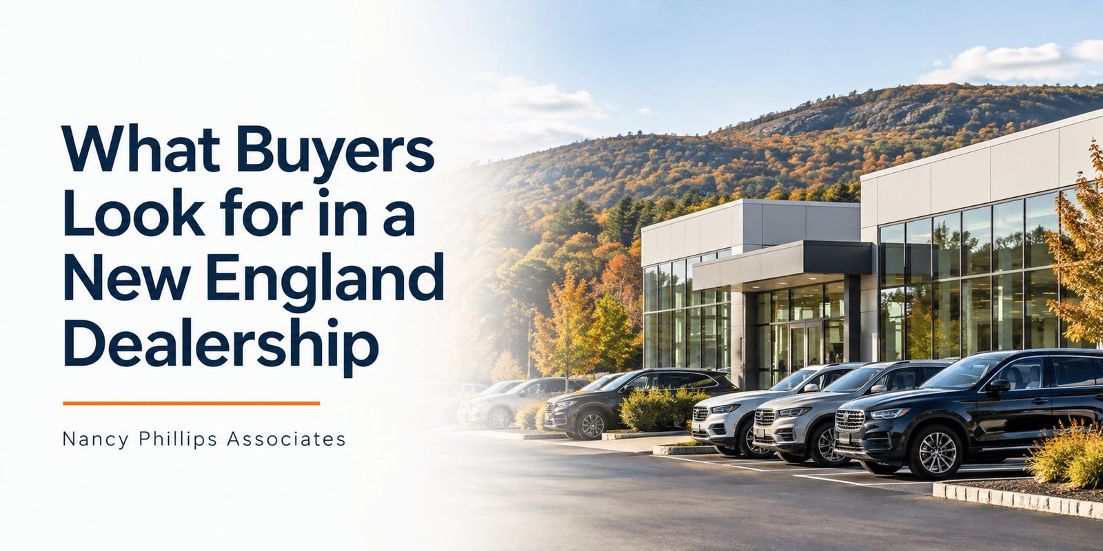 What Buyers Look for in a New England Dealership